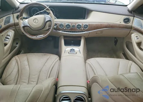 2014 Mercedes-Benz S 550 z USA, uszkodzony, nr VIN WDDUG8CB6EA052300